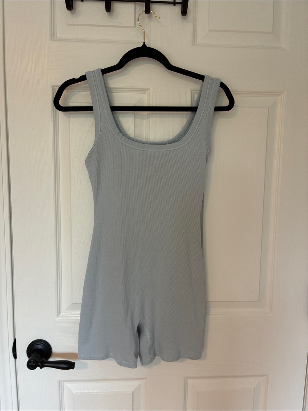 SKIMS Light Blue Scoop-Neck Romper
